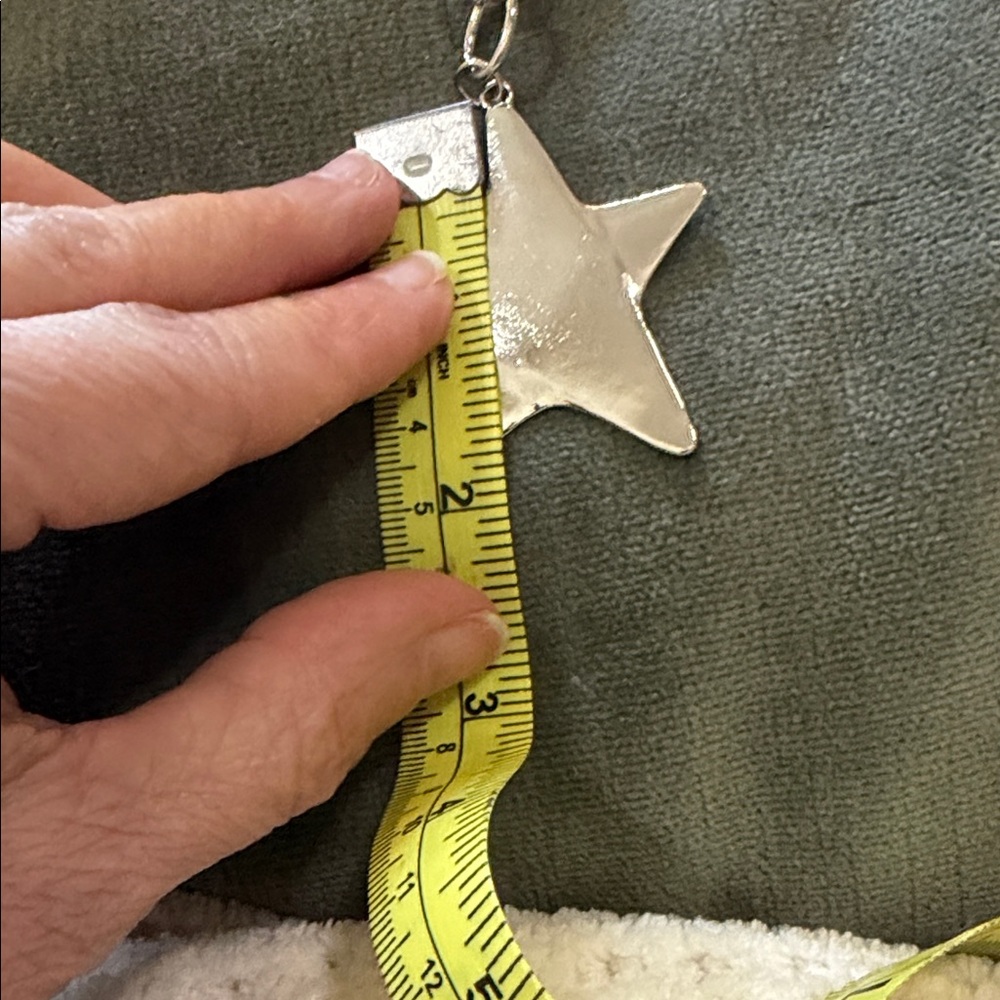 Free People Silver Star Pendant Necklace - Picture 3 of 4